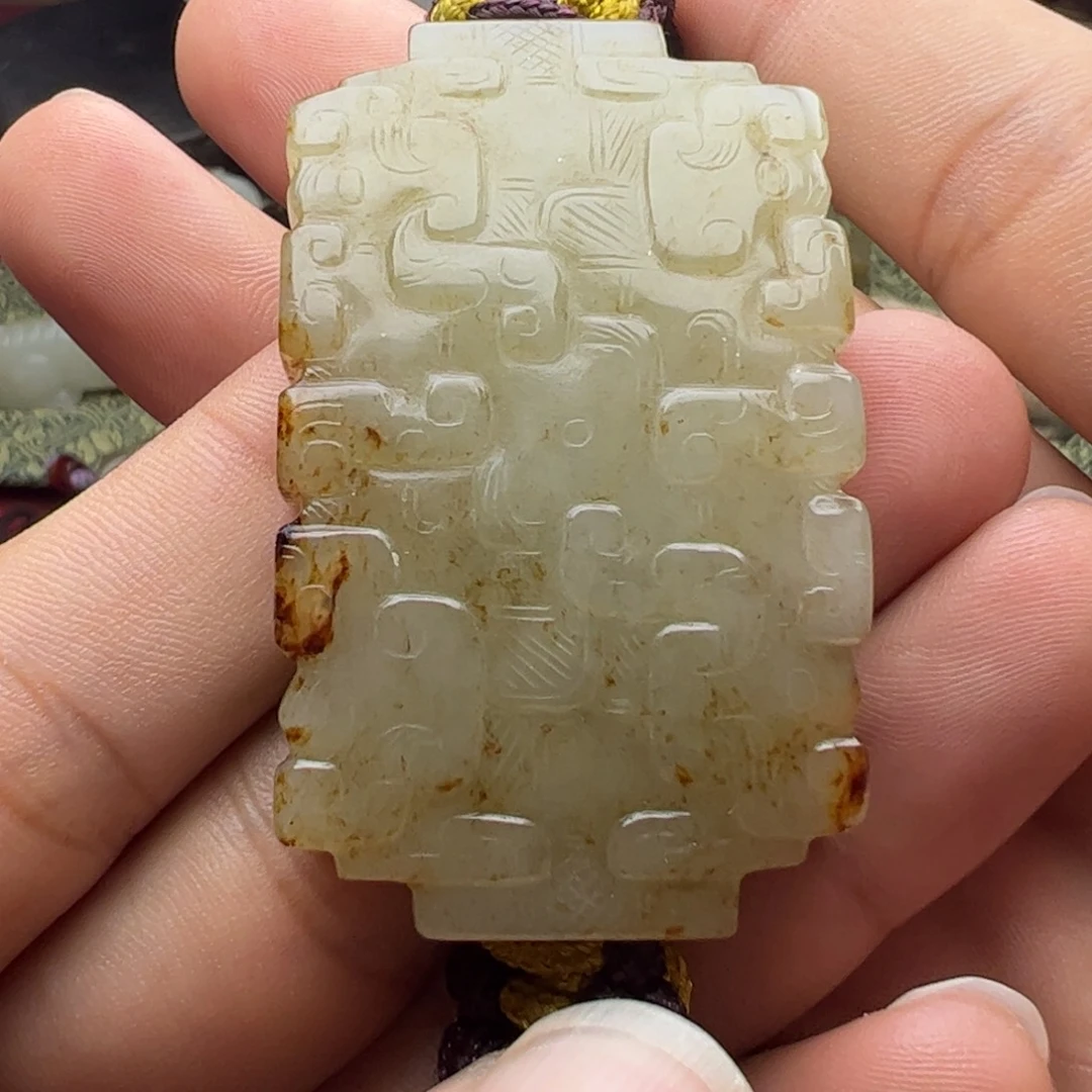 未镶嵌和田玉挂件风****）