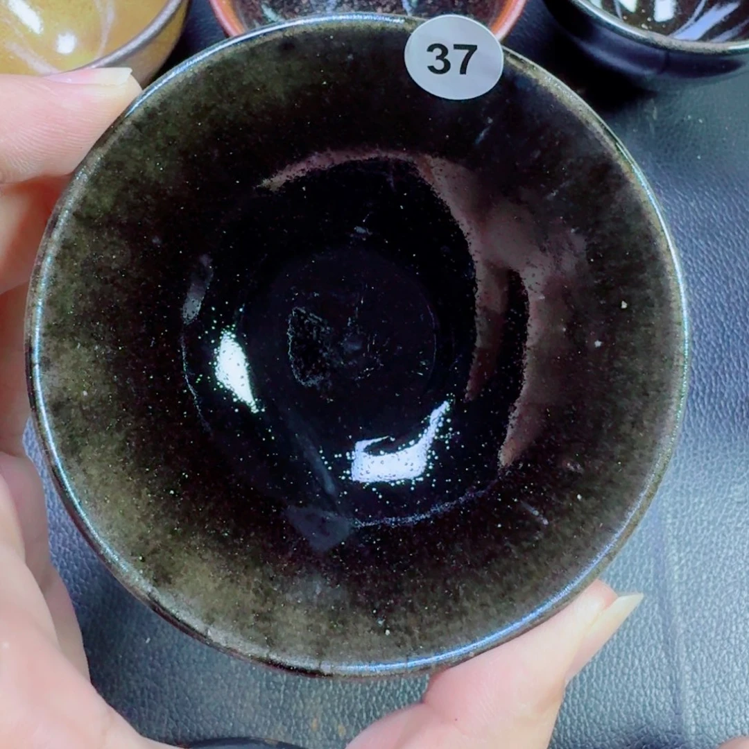 摆件古时茶器建窑建盏37