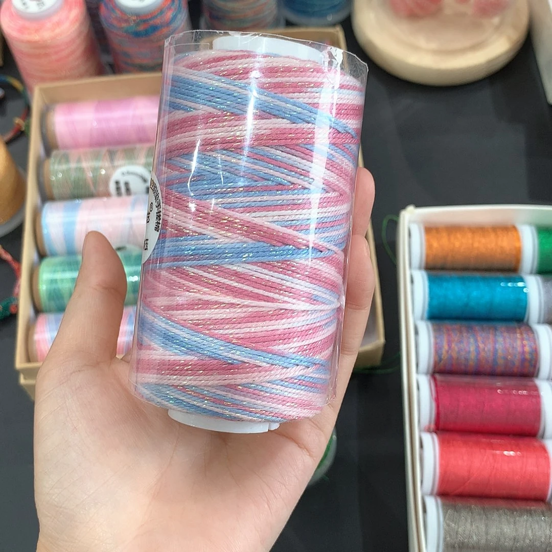 腈纶段染手搓棉林黛玉100克