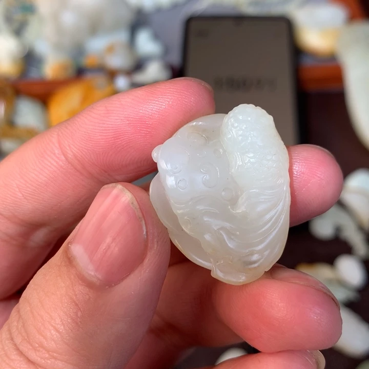 和田玉颈饰未镶嵌雅***3