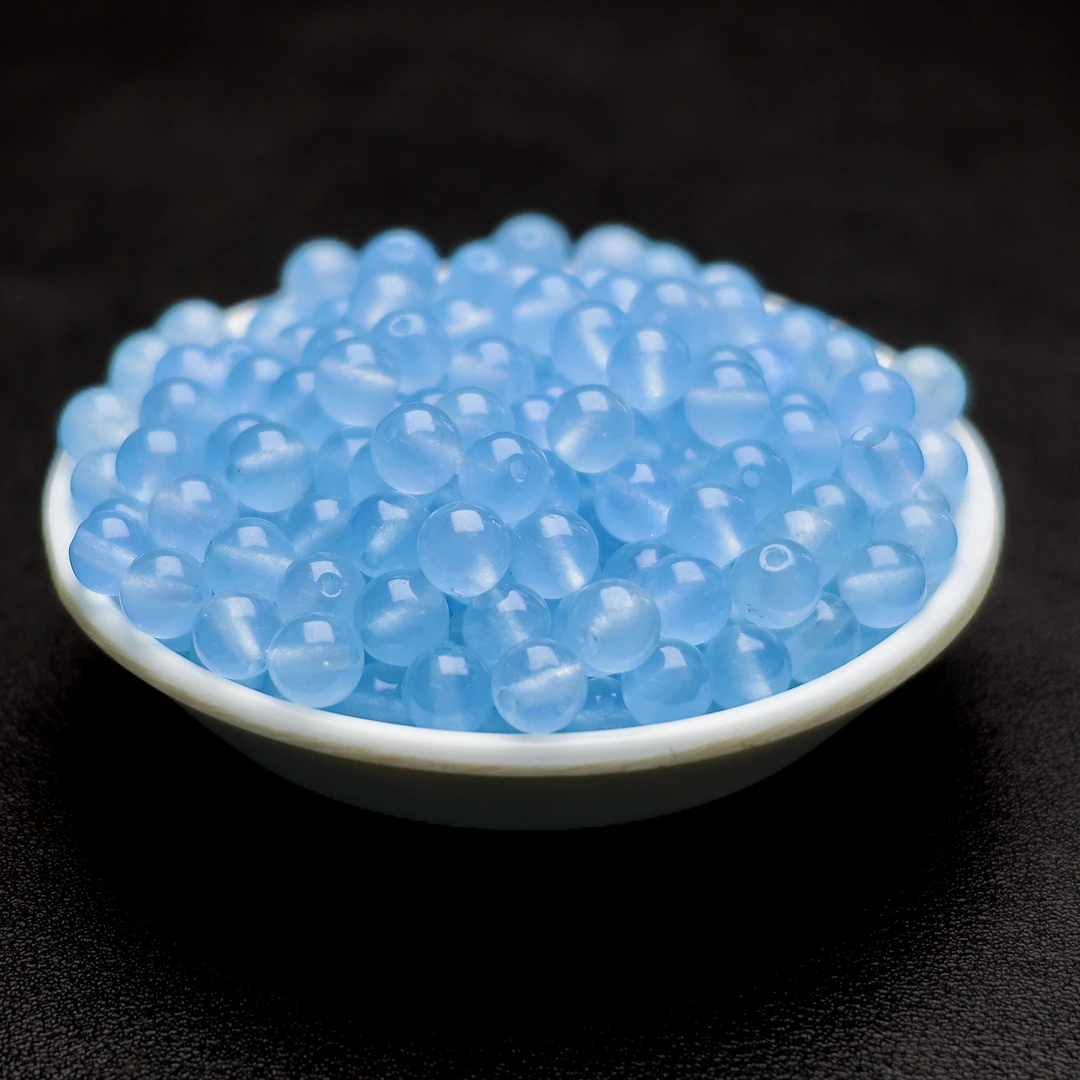 散珠W415海蓝宝6MM*30颗