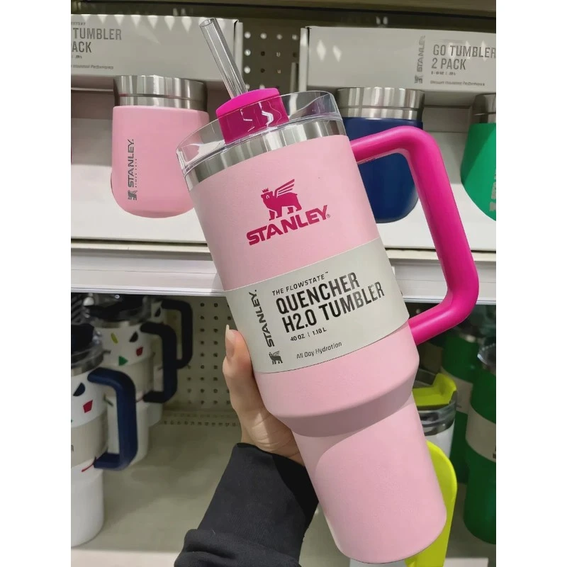 保温杯史丹利吸管杯车载大容量送礼保温保冰居家办公水杯