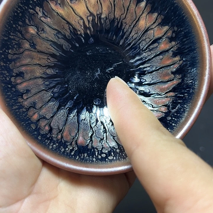 茶盏建盏9.3口径，小瑕疵