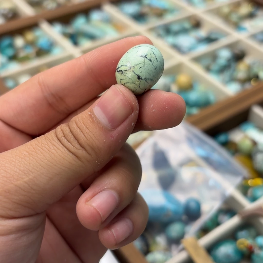 南红玛瑙未镶嵌绿松石