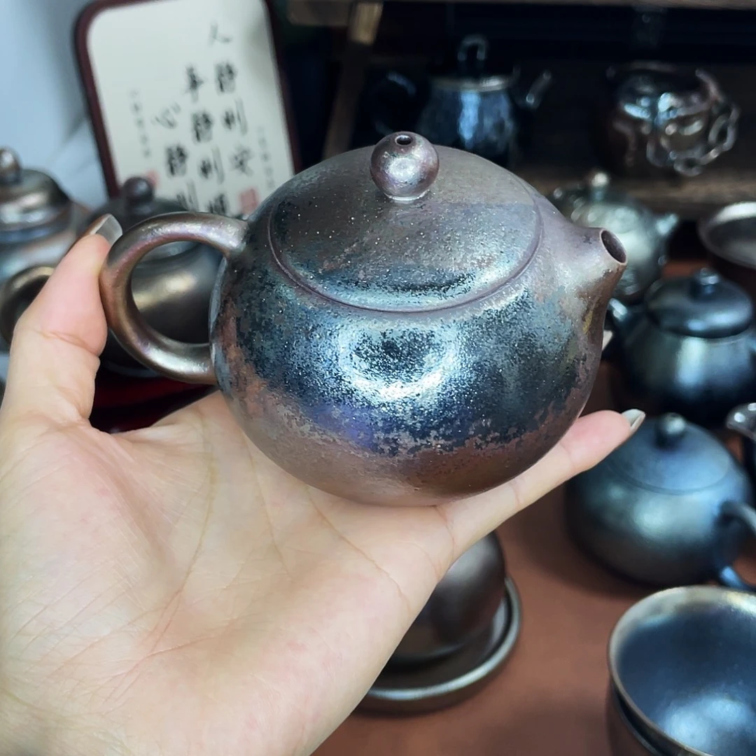 ****️壶云南建水紫陶柴烧壶