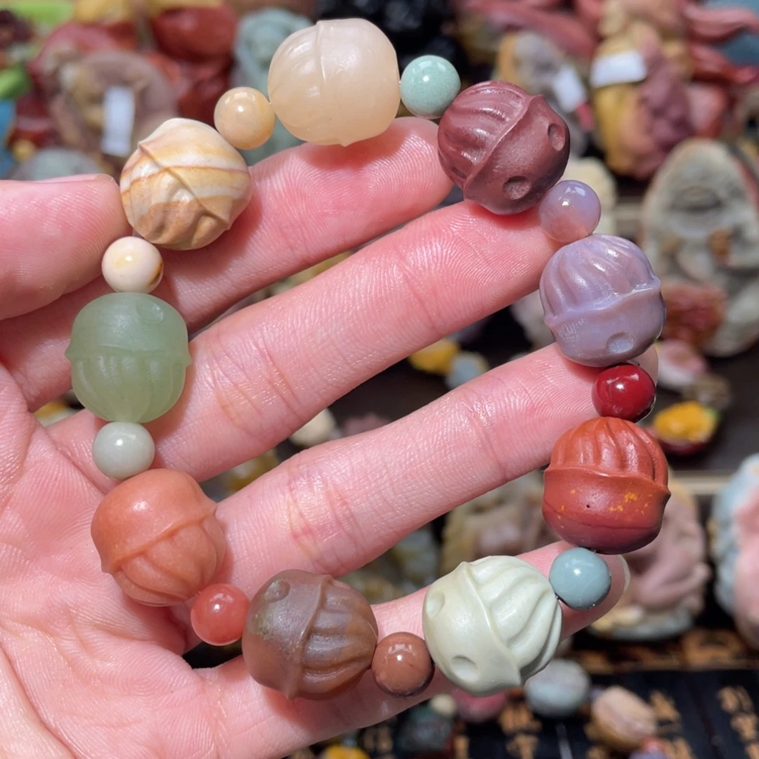 石英质玉未镶嵌手链