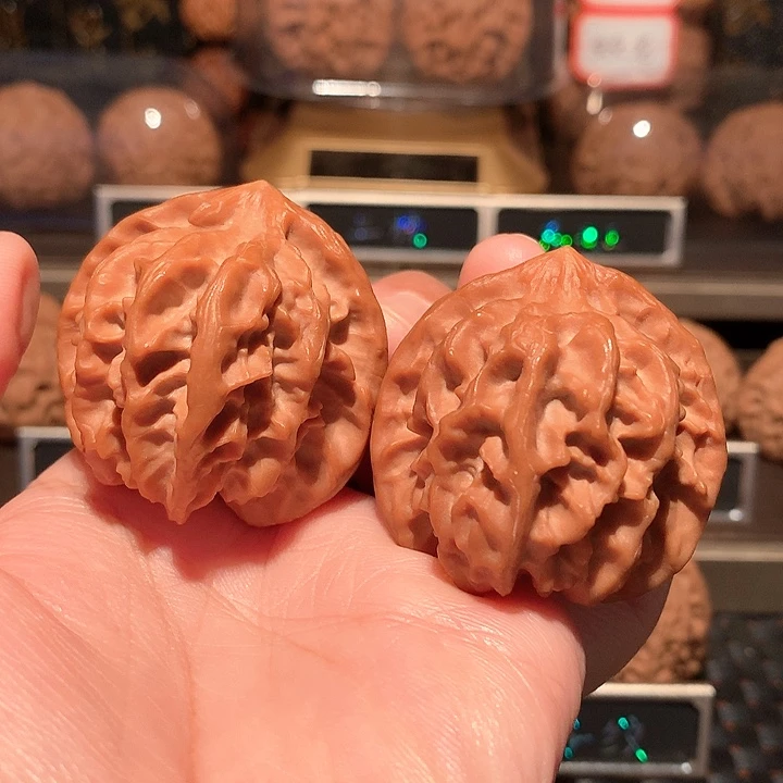 文玩核桃把件大龙41尺