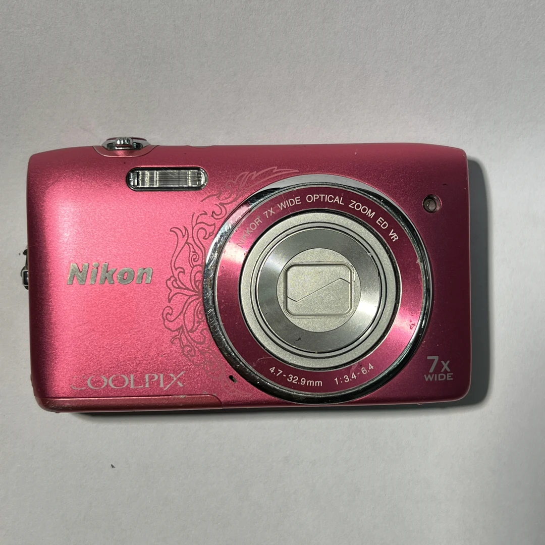 8新 Nikon/尼康 S3500 数码相机 ccd 稀缺稀缺粉颜色