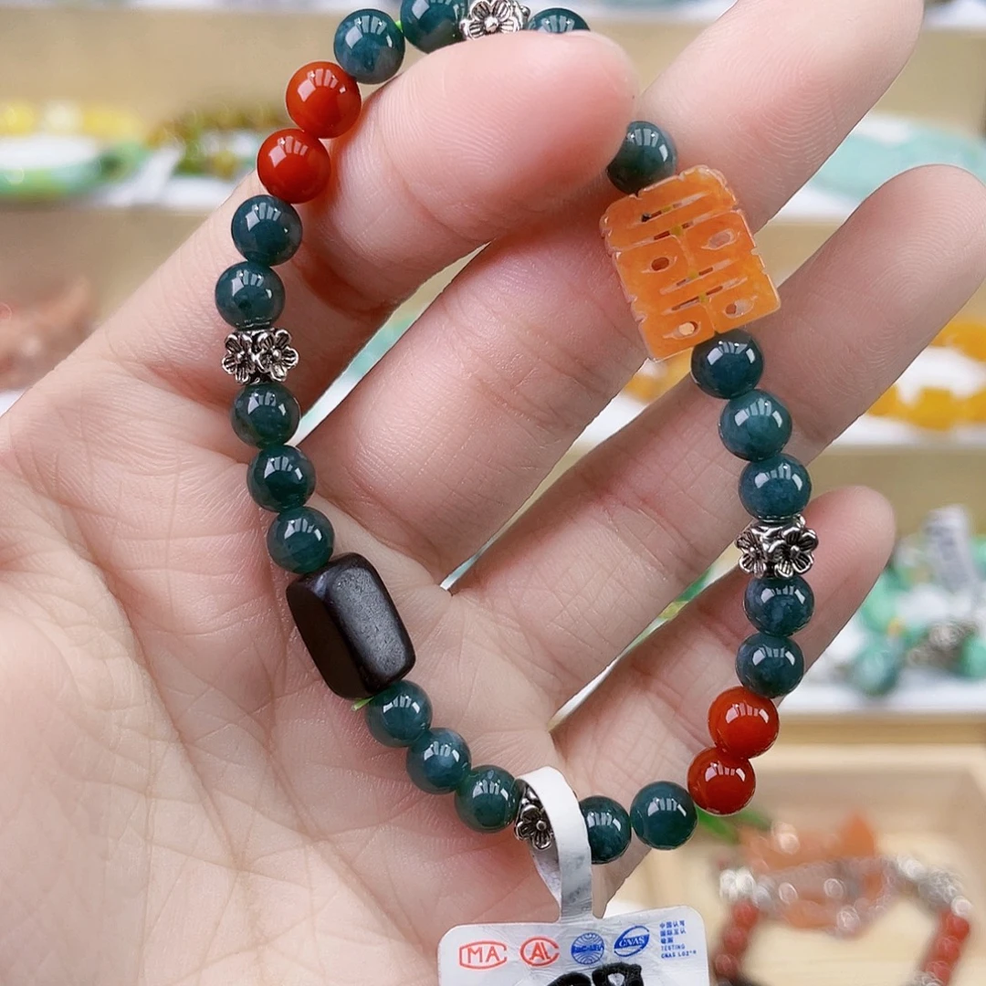 翡翠未镶嵌手链手链