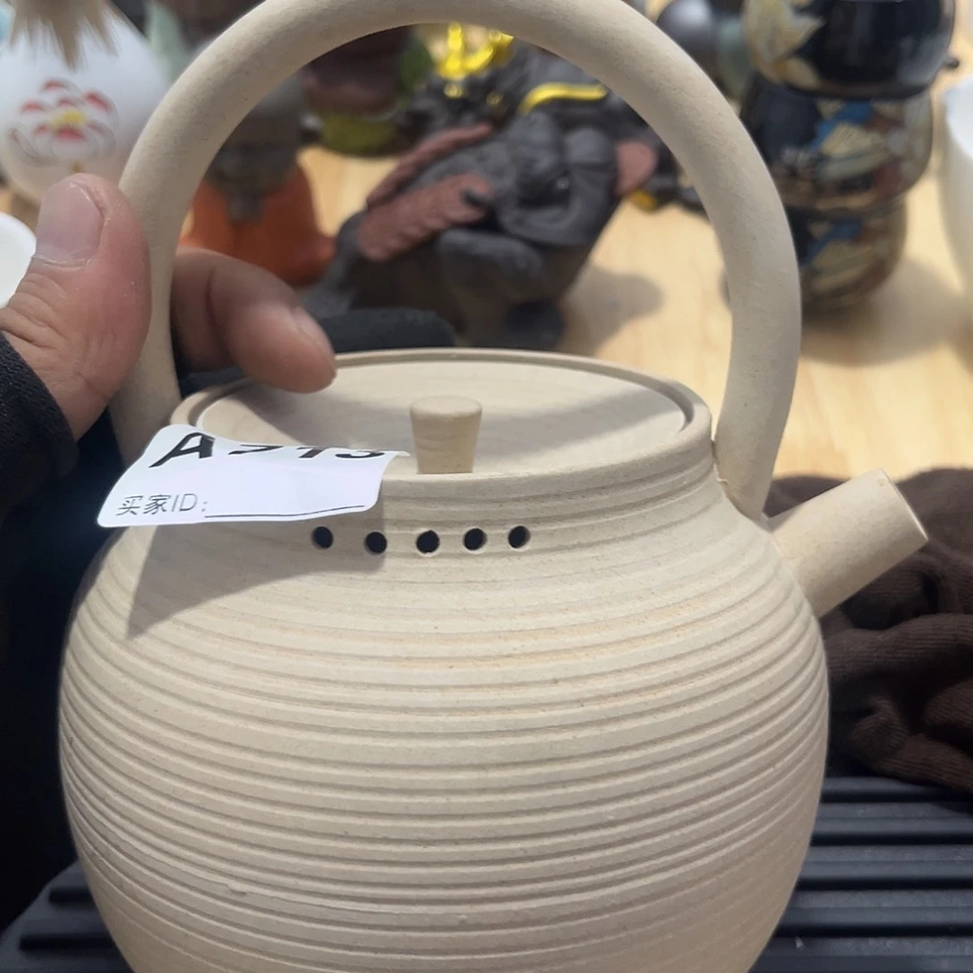艺***嘎瓷片茶摆件工艺品摆件666