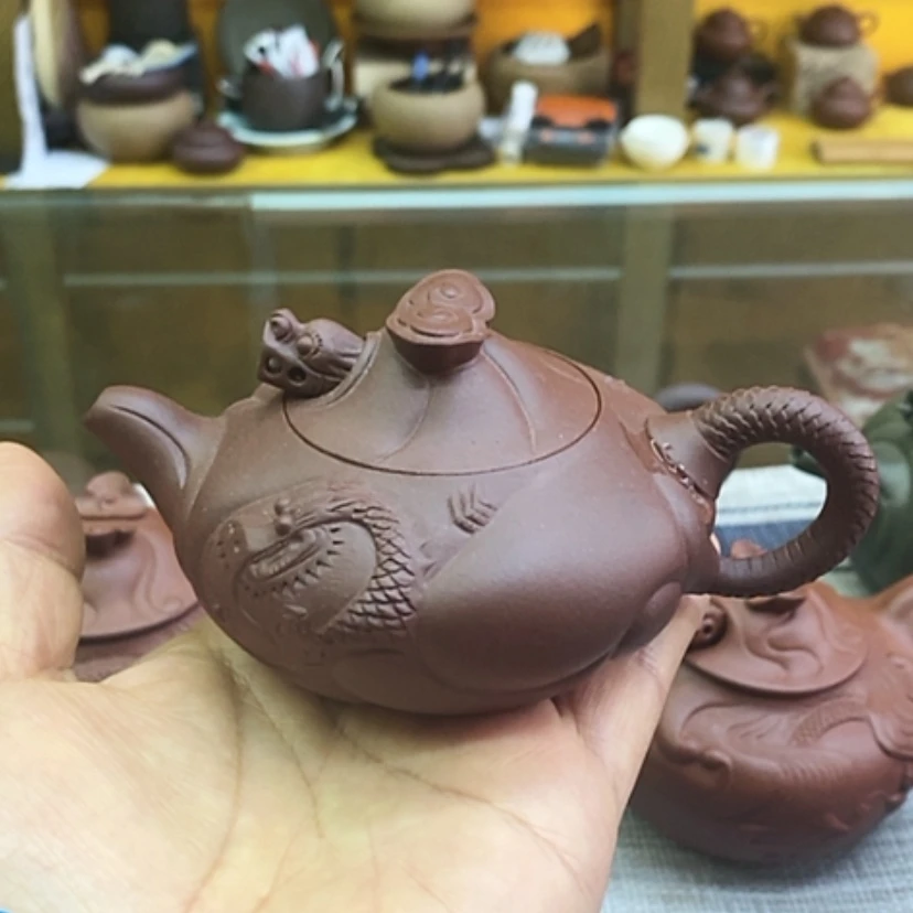 【闪购商品】底槽青茶壶?鱼化龙125毫升