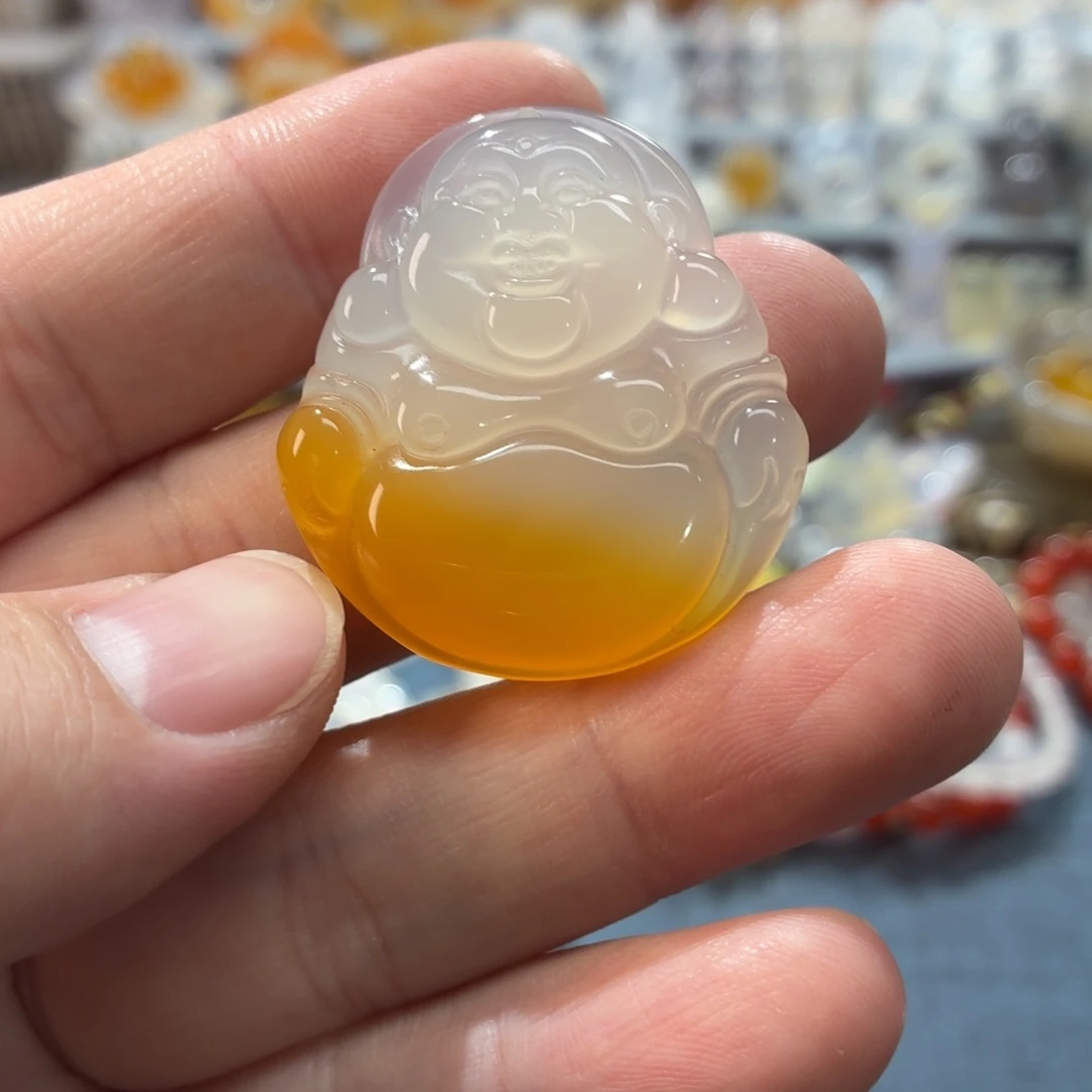 玛瑙/玉髓未镶嵌吊坠(不含链)