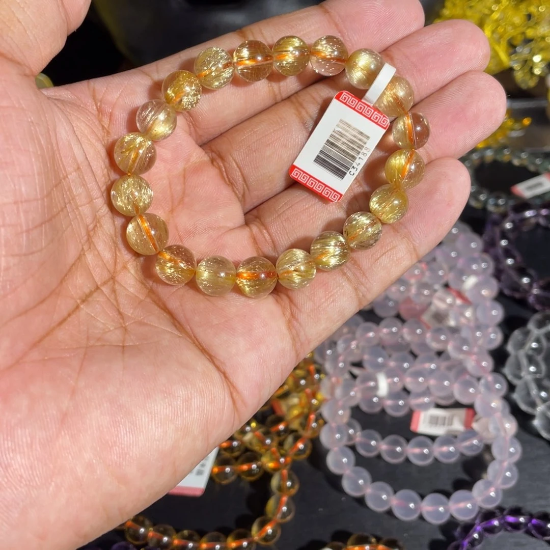 水晶手链未镶嵌发晶