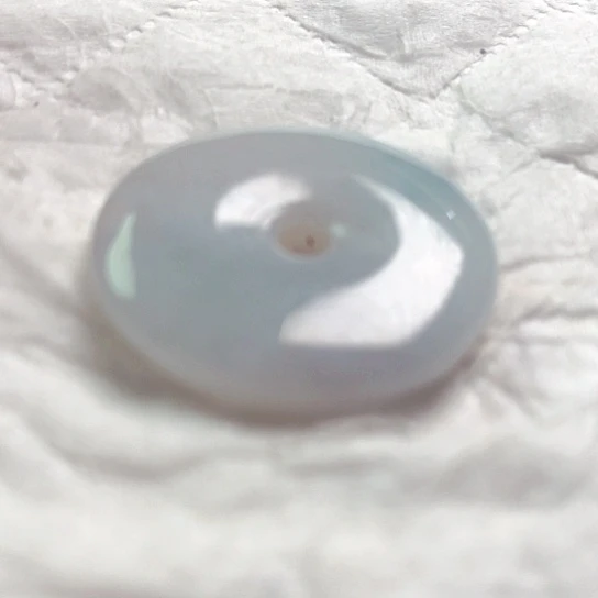 翡翠颈饰未镶嵌刘*清吊坠