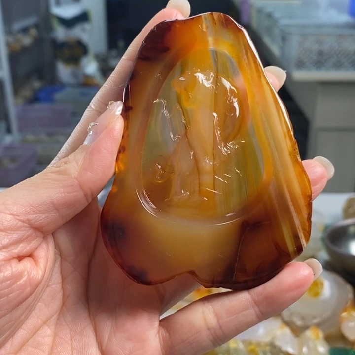 玛瑙/玉髓吊坠(不含链)未镶嵌