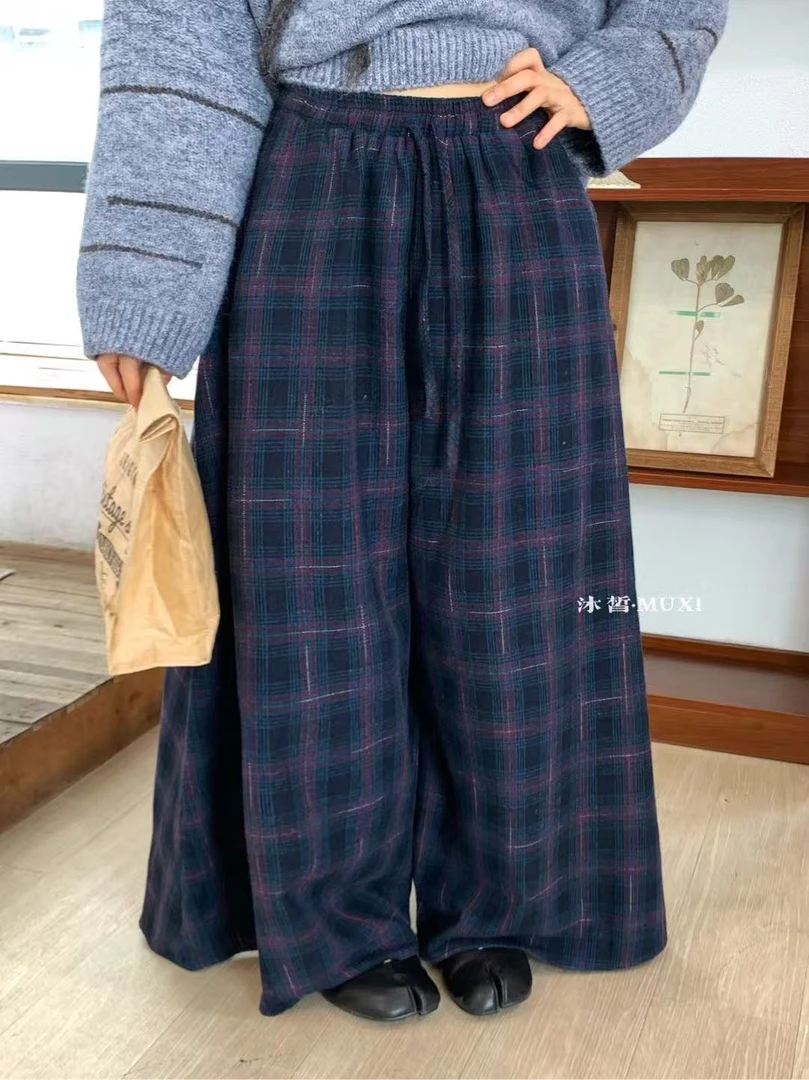 叨叨推荐款 MX#20678#格子裤 X