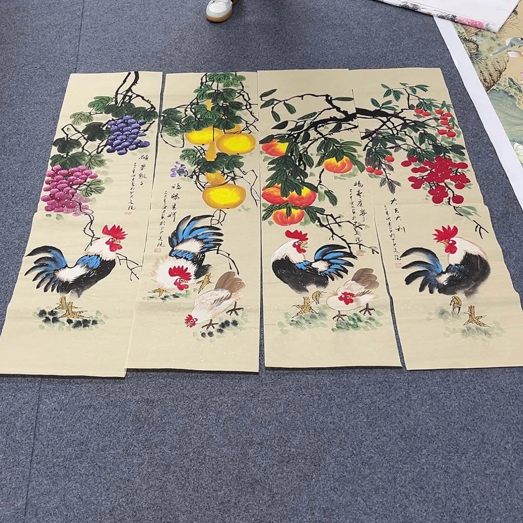 国画国画老师作品