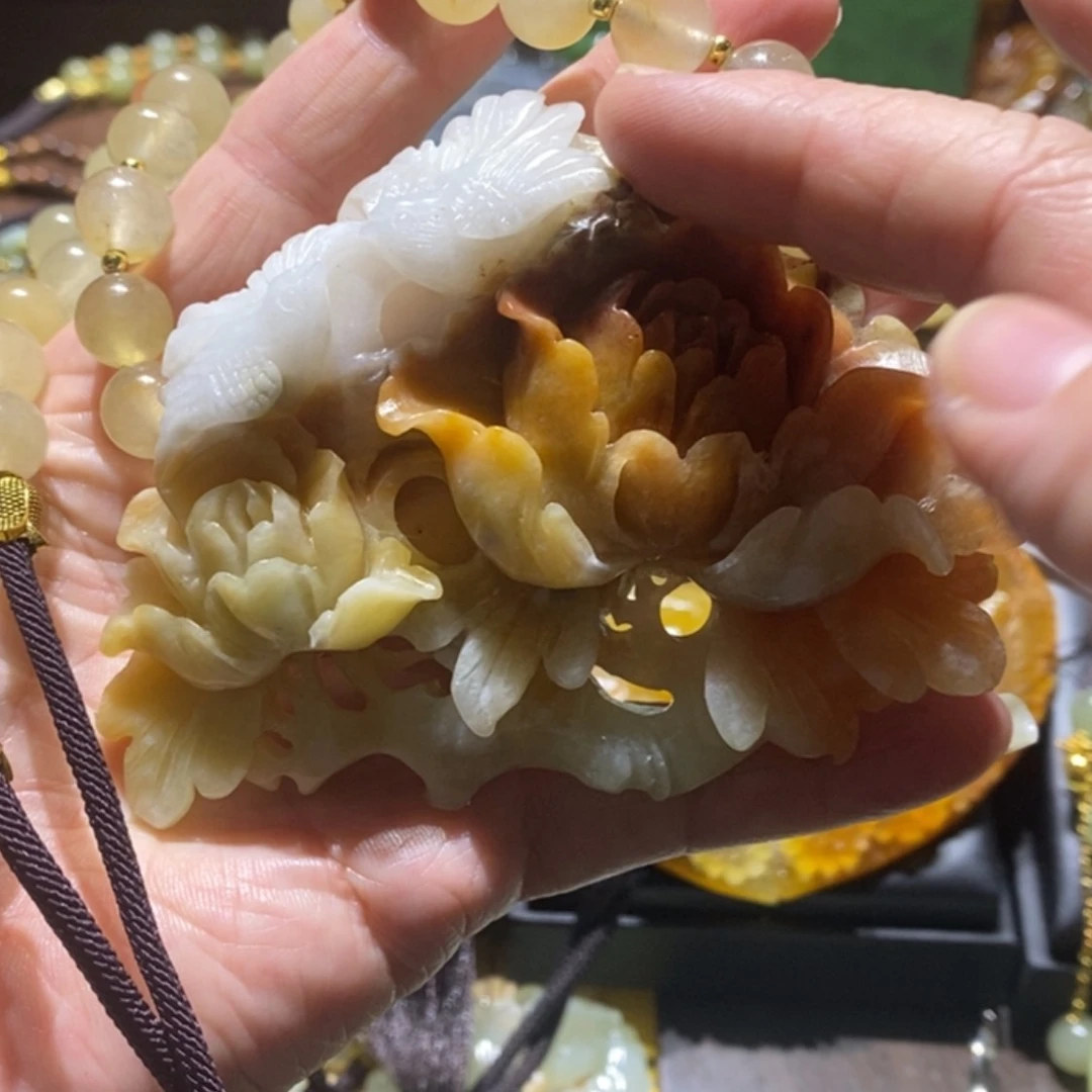 【闪购商品】岫玉毛衣链未镶嵌