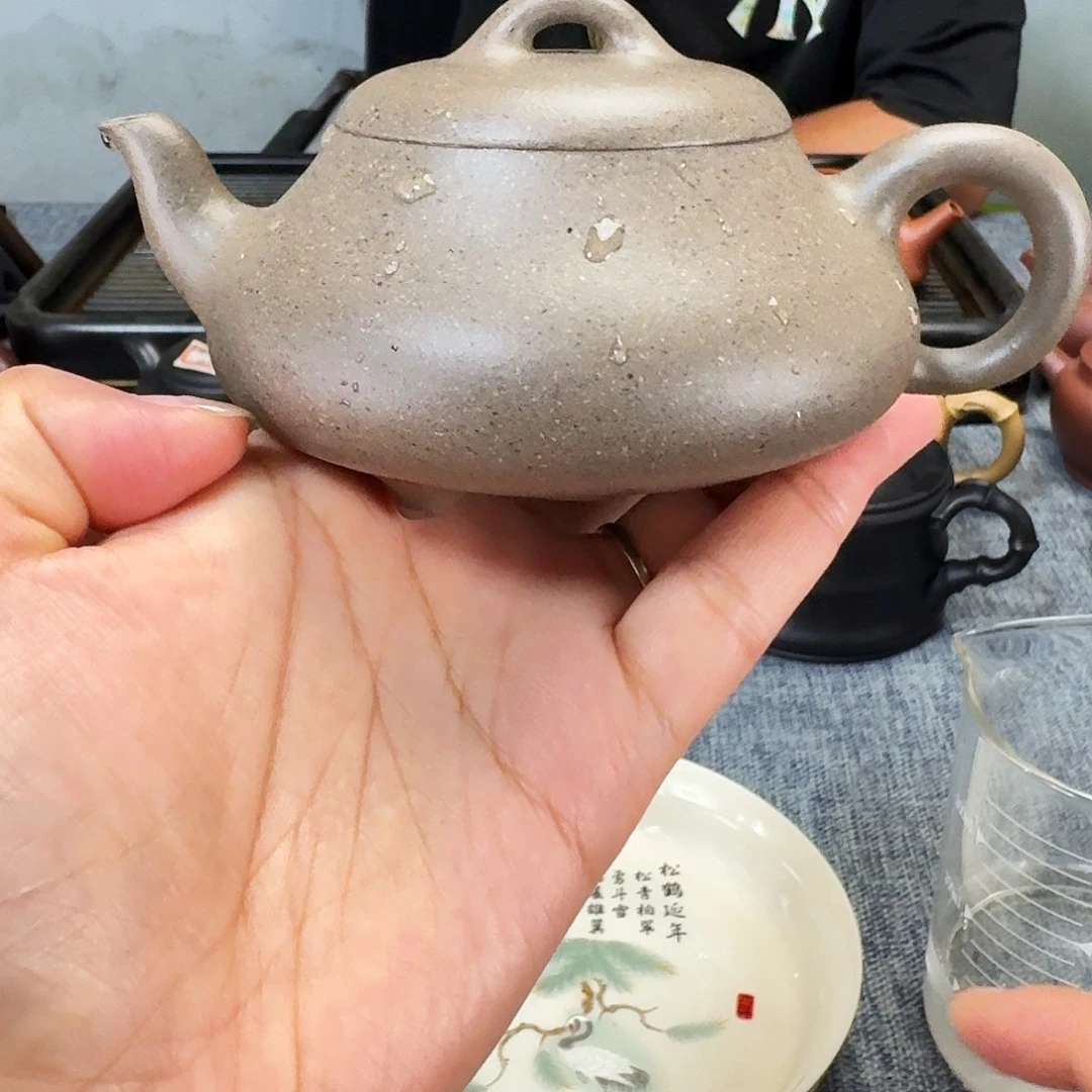 茶壶紫砂全手工紫砂壶汉棠