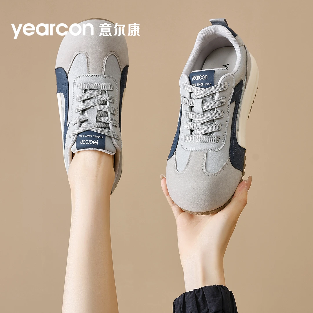 意尔康德训女鞋2025今年秋季新款爆款流行时尚巨好看板鞋女生鞋子