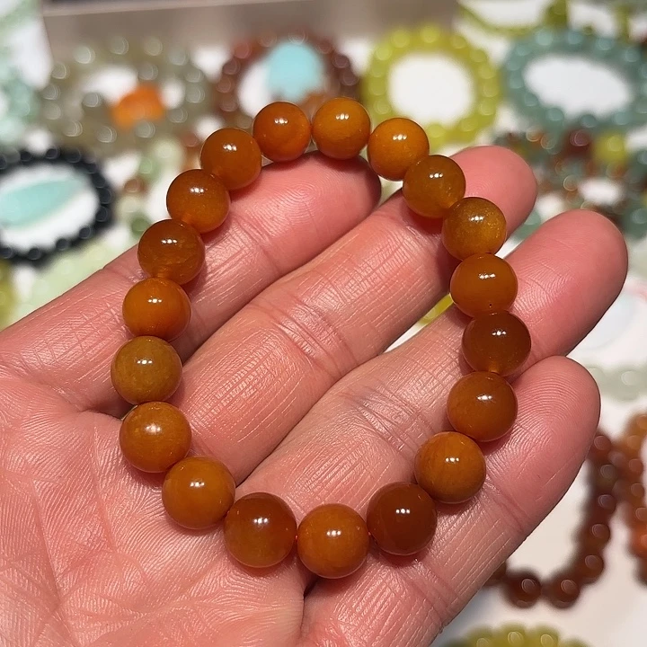 蛇纹石玉未镶嵌手串