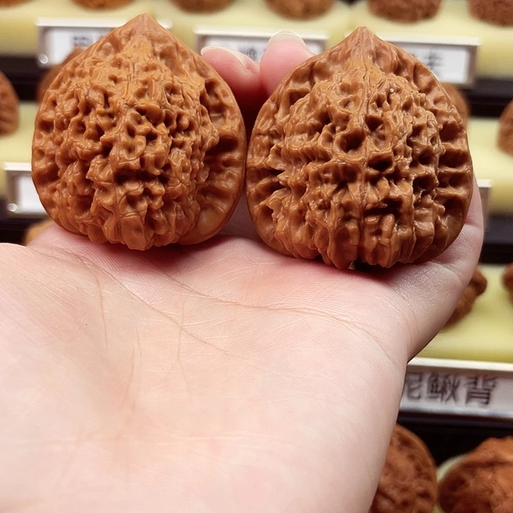文玩核桃吊坠官帽43全品5183
