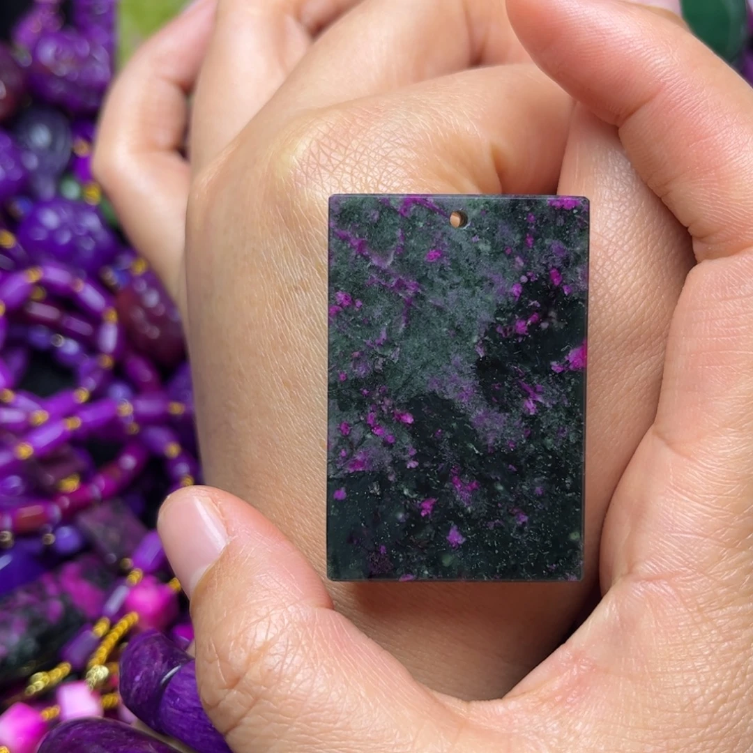 紫泥高品老油丝51送万能扣方便搭项链