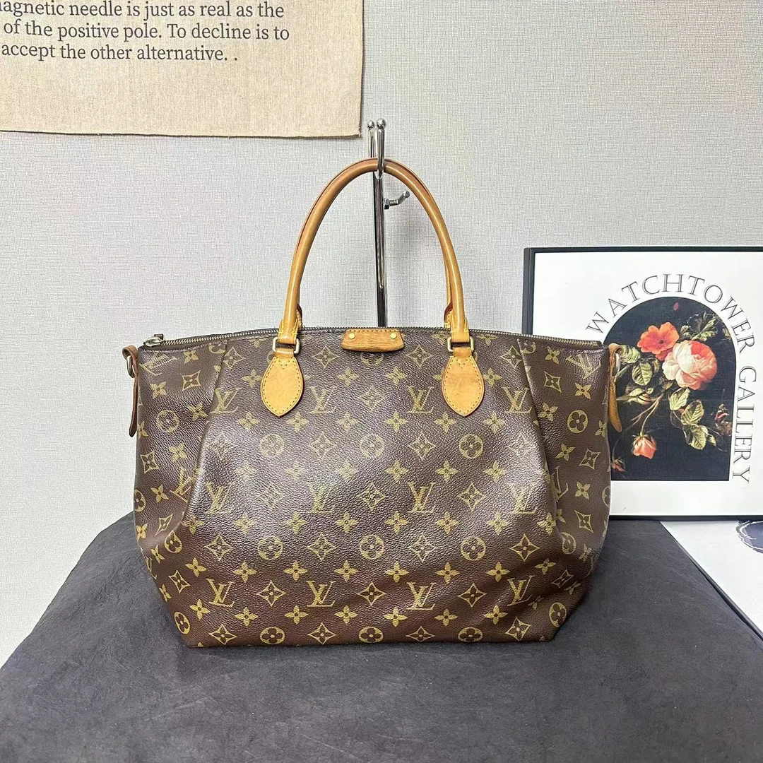 95新 LouisVuitton/路易威登 lv现代款饺子包手提包/斜挎单肩包
