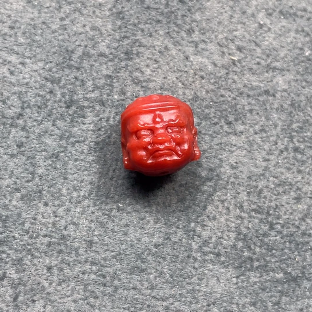 潘***豆南红玛瑙未镶嵌吊坠