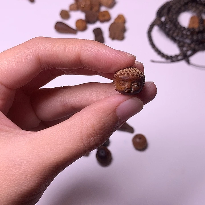 吊坠檀香木檀香佛头