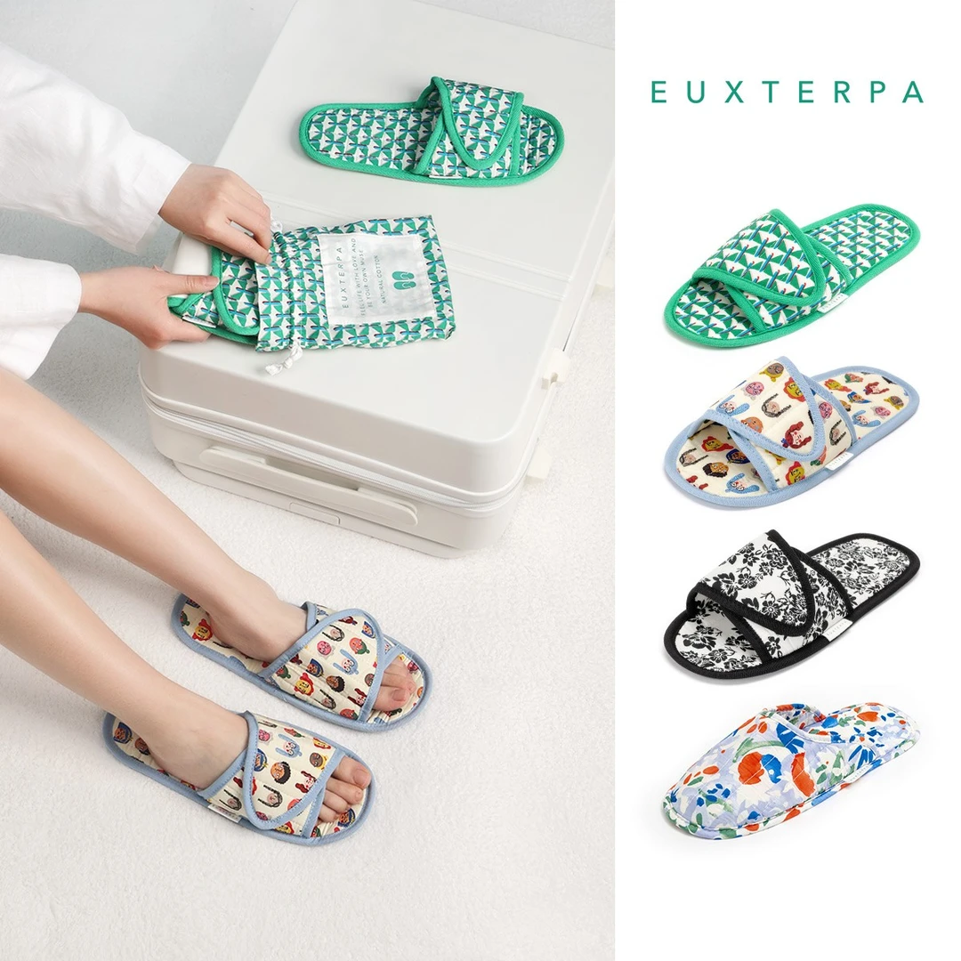 EUXTERPA欧特帕 便携拖鞋明星同款速干可折叠旅行拖差旅酒店飞机