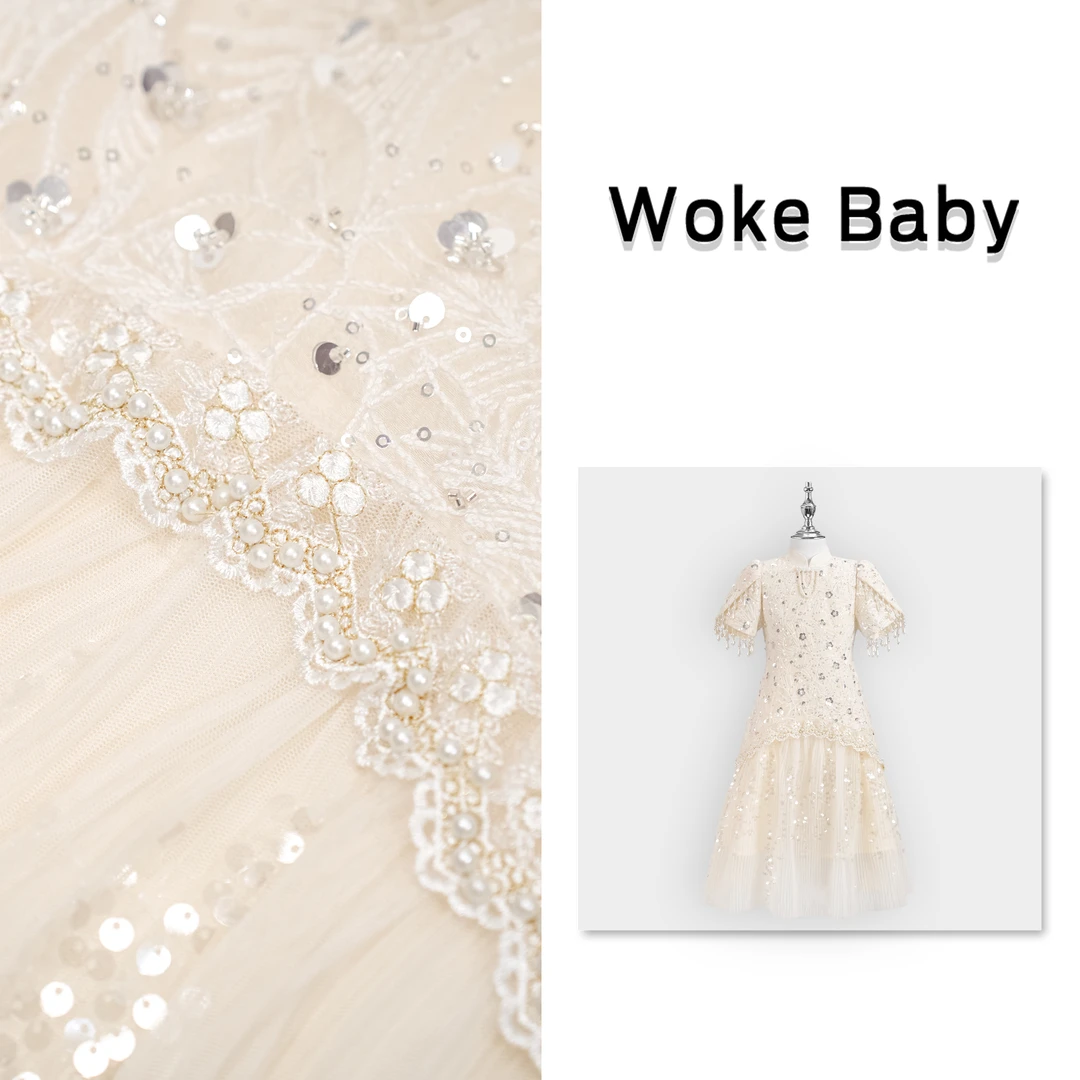 【BO专属】女童夏季可爱中大童中领套头汉服连衣裙F506