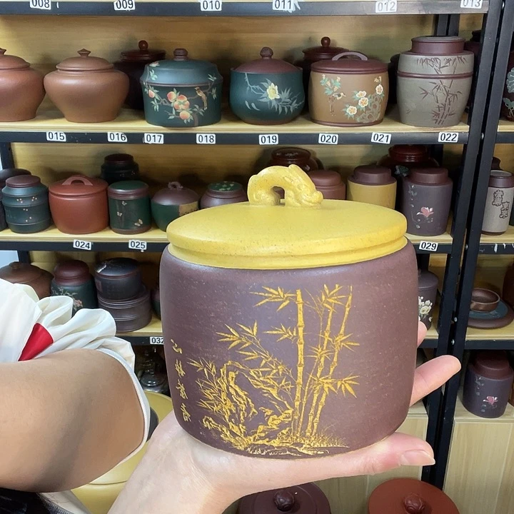 紫砂茶叶罐紫砂茶叶罐
