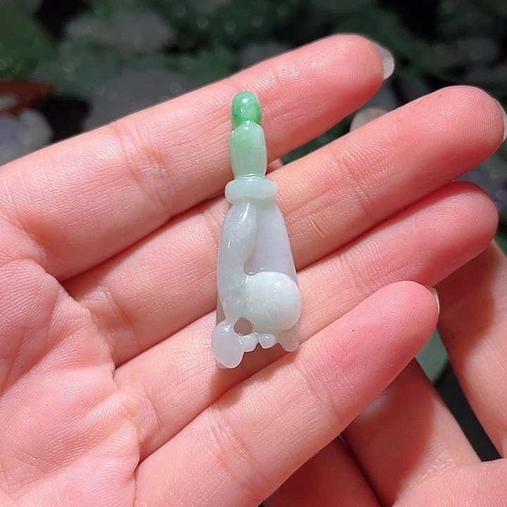 颈饰未镶嵌翡翠天