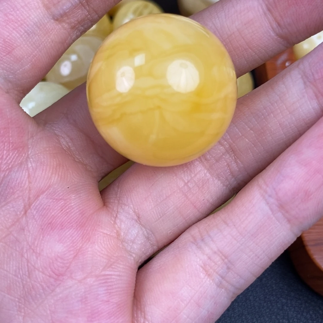 裸石琥珀未镶嵌胶皮91