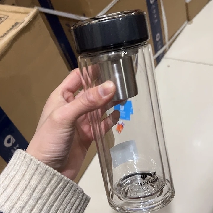 V278-75-430ml 双层  灰 杯套
