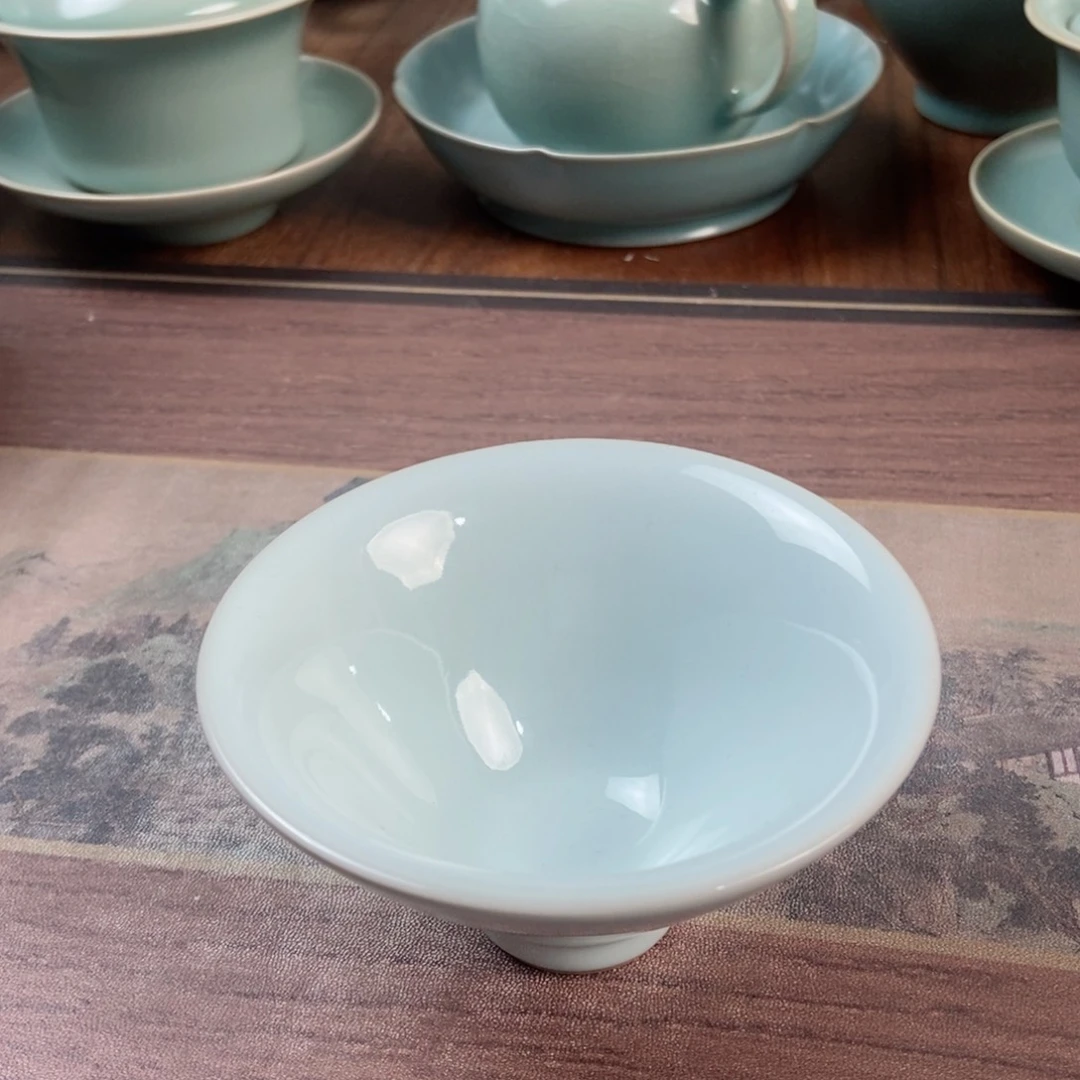 摆件瓷原产地原矿汝瓷～茶器