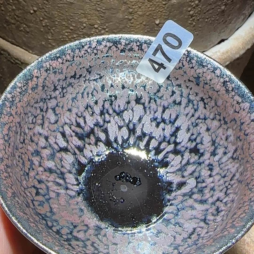 茶盏琢泥窑柴烧开窑现场