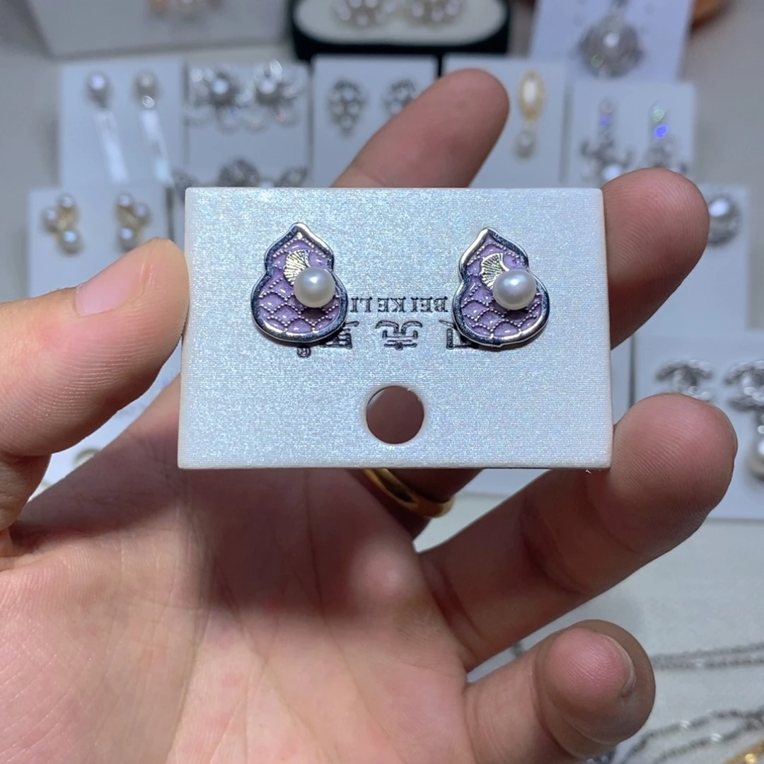 耳饰未镶嵌淡水珍珠