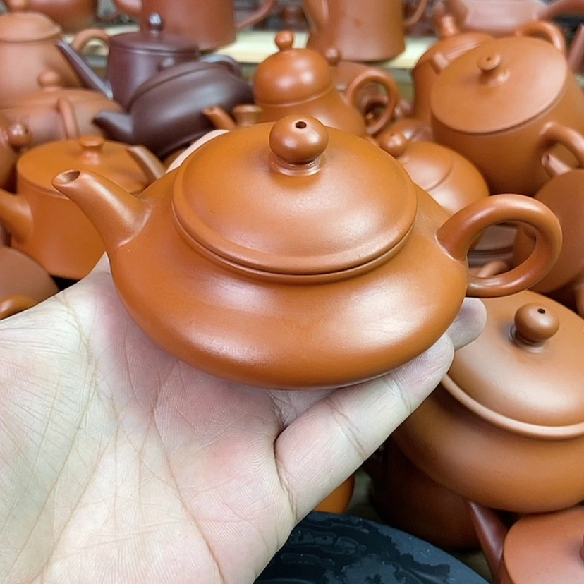 【闪购商品】茶壶朱泥120c c