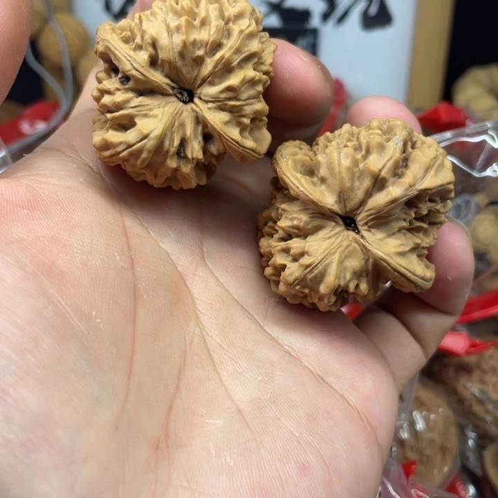 文玩核桃把件知**礼官帽