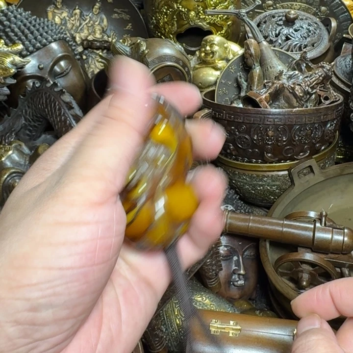 铜器摆件收收藏藏