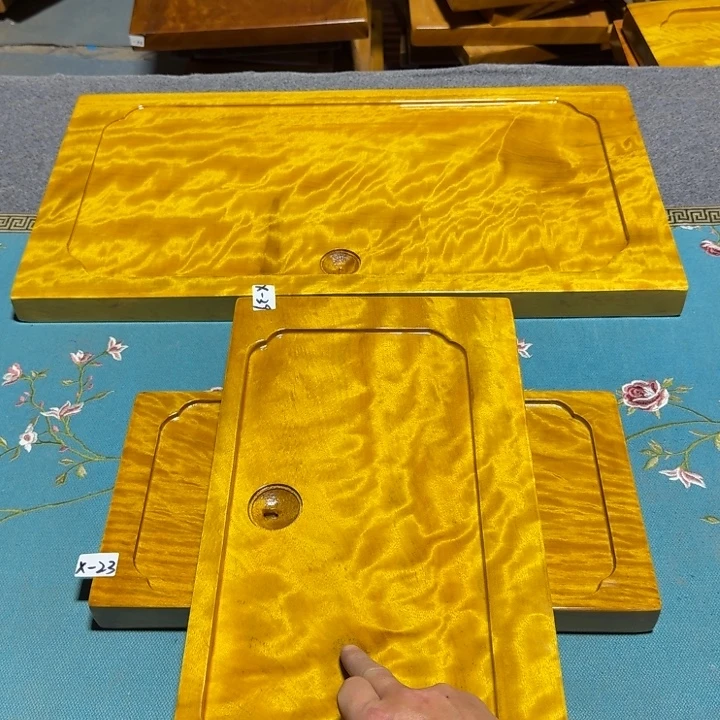 北***星整块实木根雕茶盘