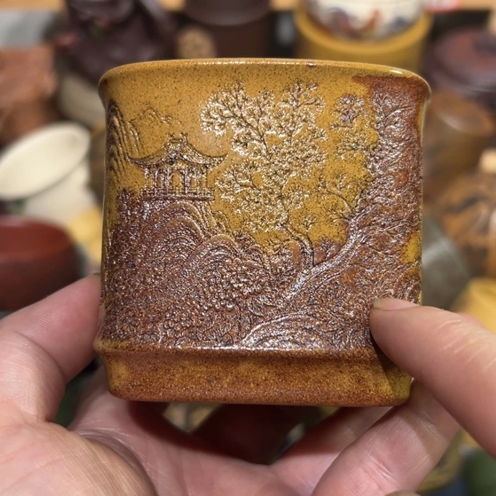 茶杯紫砂宜兴紫砂主人杯