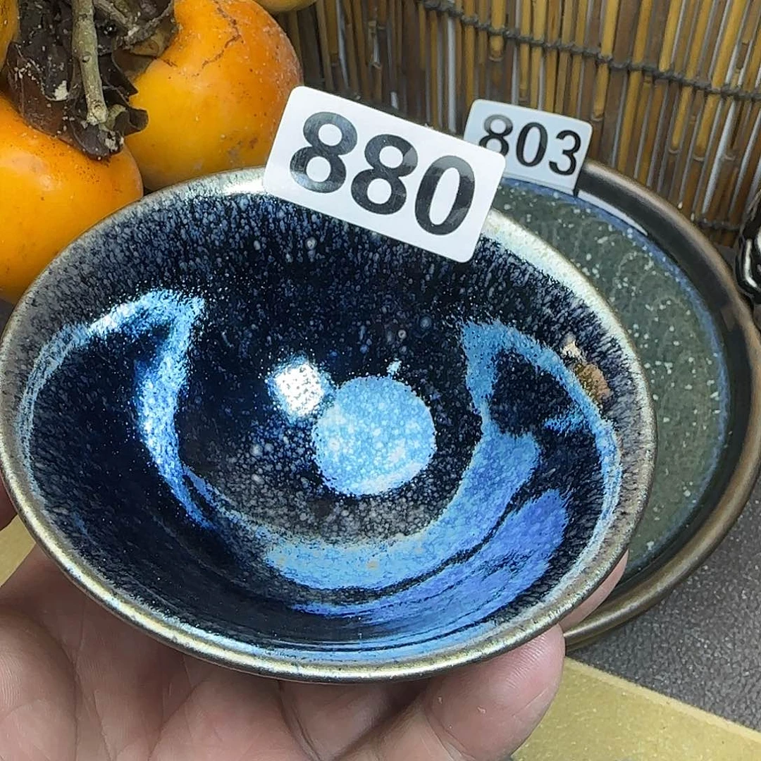 茶盏建盏杯主人杯龙窑柴烧