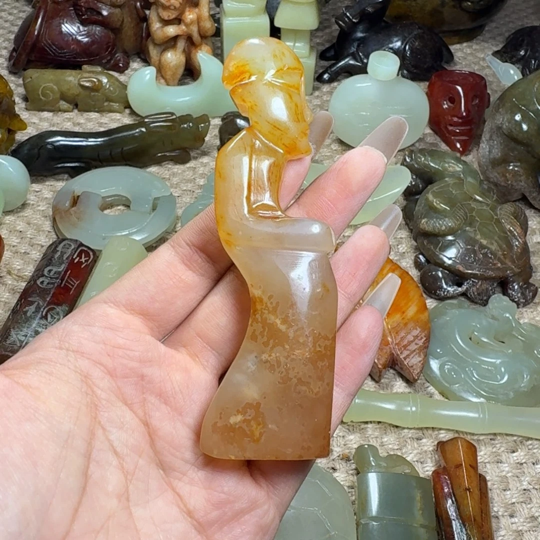 白玉菩提吊坠挂件