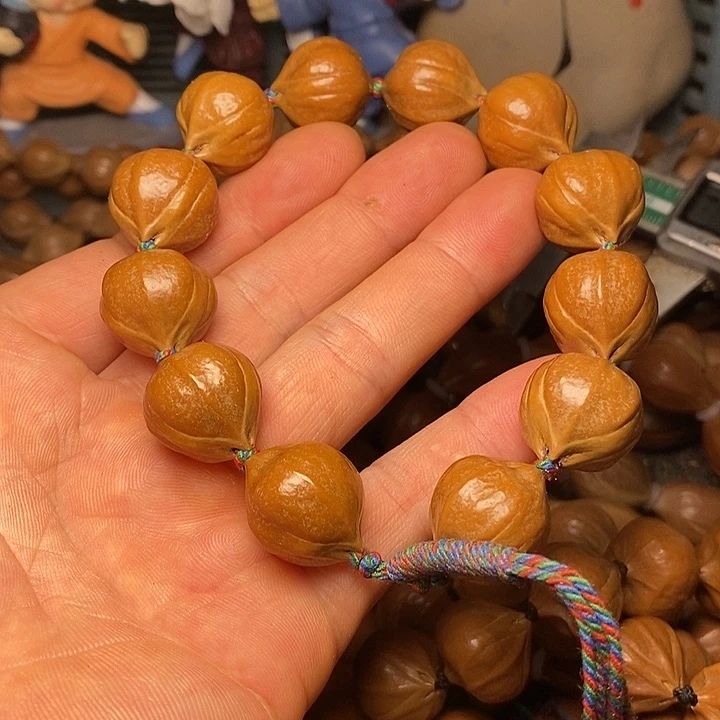 橄榄核手串正圆手持25