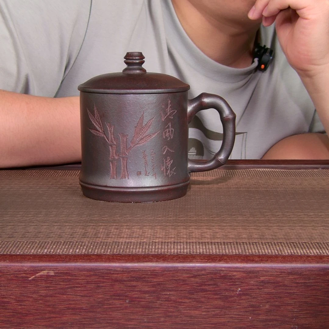 茶杯紫砂高货放漏
