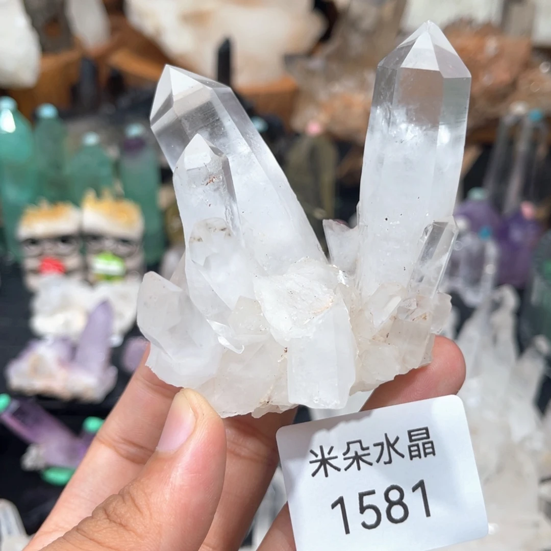未镶嵌水晶珠宝半成品水晶