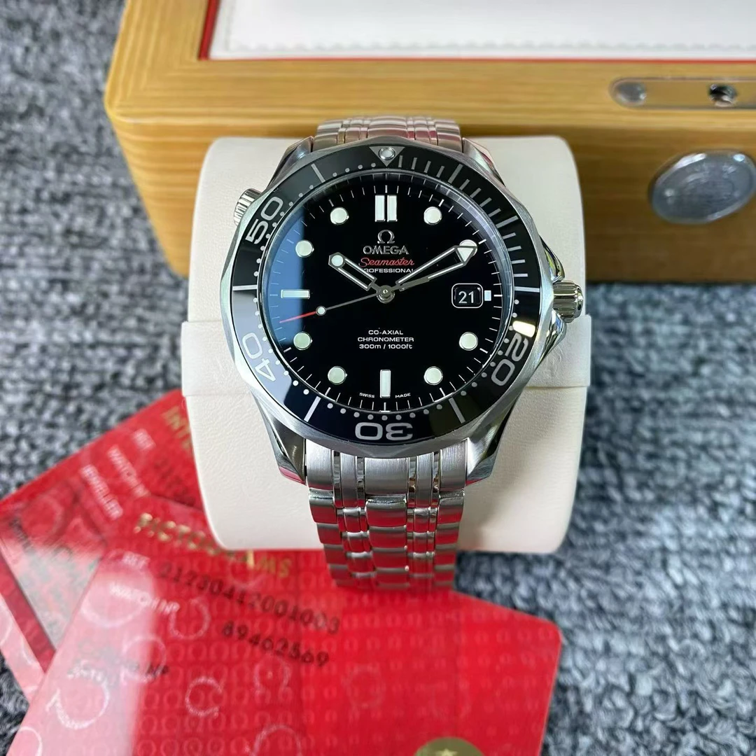 99新 Omega/欧米茄 男士腕表/单表/表径41/时尚潮流